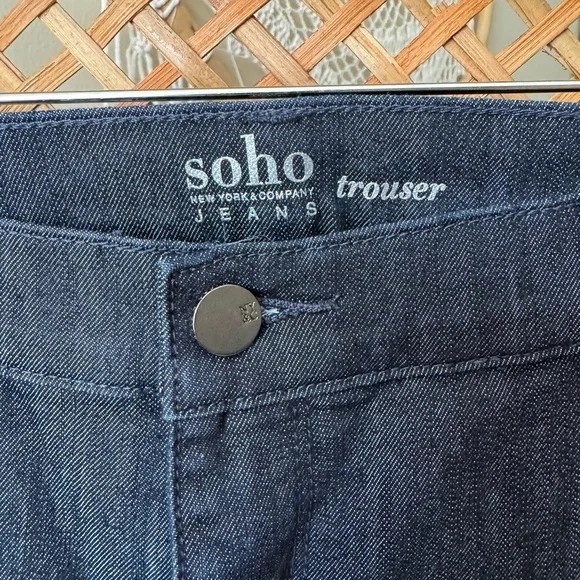 New York & Company Wide Leg Trouser Jeans - Picture 4 of 11